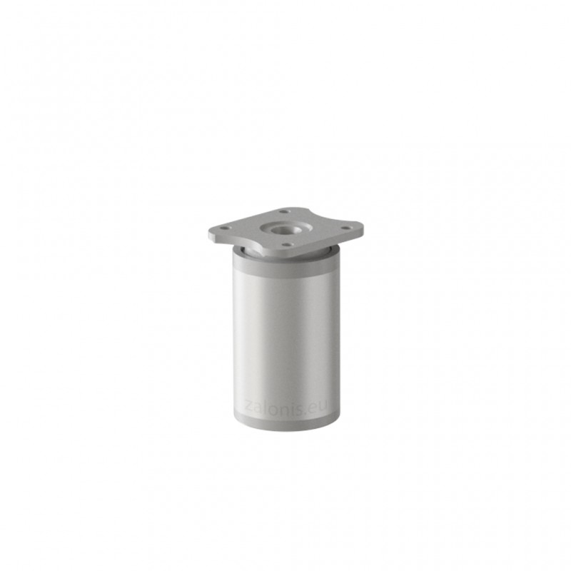LEG KM D.40 / MAT ALUMINIUM FURNITURE LEGS
